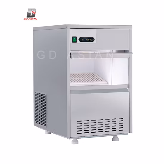 Tob Venta 49kg Zb60 Máquina de hielo tipo bala comercial de alta productividad