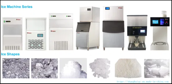 Máquina para fabricar hielo en cubos/balas/gránulos/escamas para uso comercial, máquina para fabricar hielo, máquina de hielo Zbl